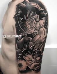 Goku and popular anime character tattoo designs. The Very Best Dragon Ball Z Tattoos