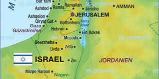 Israel, hamas escalate heavy fighting with no end in sight. Karte Von Israel Land Staat Welt Atlas De