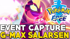 Lists all information, types and moves known for the pokémon. Evenement Limite Capturer Salarsen Gigamax Strategie Pokemon Epee Et Bouclier Dlc 1 2 Youtube