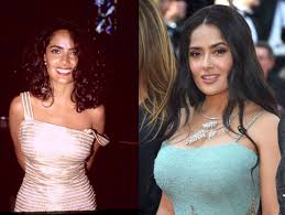 That's what comes with the territory for a child born to an actress mom and a billionaire dad, though. Salma Hayek At 22 And 51 Respectively Pics