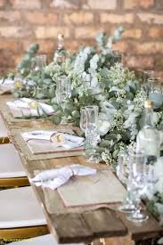 New Eucalyptus Table Decor Homedecoration Homedecorations Homedecorationideas Ho Rustic Wedding Table Setting Vintage Wedding Table Table Runners Wedding