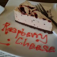 Gently stir in 150g raspberries and carefully pour into the tin on top of the biscuit base. Raspberry Cheesecake Secret Recipe Raspberry