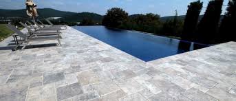 The msl's porcini brushed travertine pool copings add a timeless tuscan beauty for your surroundings, outdoors or indoors. Pearl Grey Limestone Pool Coping Rebate Unfilled And Tumbled Pool Coping Tiles Non Slip Stone Tiles For Pools