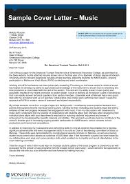 Check out our great cover letter example to get ideas for how to sell yourself to employers! Music Sample Cover Letter