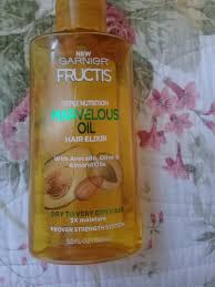 Few weeks ago, i saw an ad of a hair product on tv which is garnier fructis oil in cream. Garnier Fructis Triple Nutrition Marvelous Oil Hair Elixir Inci Beauty
