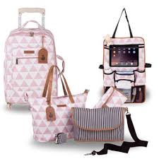 Caixa Organizadora Com Rodinhas E Alça Kit Com 3 Bolsas Rodinha Sofia Organizador De Carro Manhattan Rosa Masterbag Malas De Viagem Mala De Viagem Feminina Malas Fofas