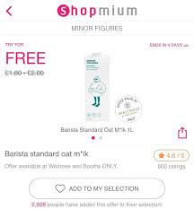 Последние твиты от out of milk (@outofmilk). If You Want To Try An Oatly Alternative You Can Get A Free Minor Figures Oat Milk From Waitrose On The Shopmium App Veganuk