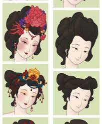 Tang Dynasty Hanfu Hairstyle Jewelry And Make Up Makeovers Chinese Hairstyle Ancient China Clothing Hanfu Hairstyles