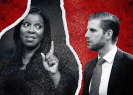 As two of his top surrogates, president donald trump's eldest sons, donald trump jr. Eric Trump Ordered To Comply With Tish James Investigation
