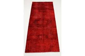 Teppich newal vintage orient bestickt läufer kurzflor neu cream rot/beige dieser orientteppich wird in jedem interieur ein hingucker sein! Vintage Teppich Laufer Rot In 280x110cm 1001 2912 Carpetido De