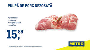 Metro Oferta Pulpa De Porc Dezosata Mazare Metro Chef Si Morcovi 6 8 Noimbrie 2019 Youtube
