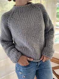 Chunky knitting pattern oversized knit jumper digital | etsy. Chunky Knit Jumper Patterns Lovecrafts