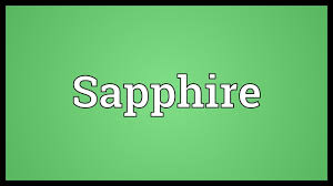 A light shade of blue; Sapphire Meaning Youtube
