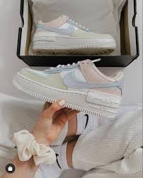 Nike Air Force 1 Shadow Summit White Glacier Blue Fossil Ghost Pastel Pale Uk4 5 Ebay In 2020 Jordan Shoes Girls Nike Air Shoes Sneakers Fashion