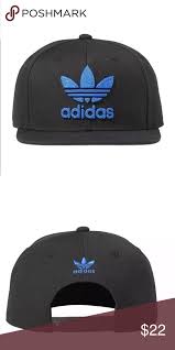 Adidas Black And Gold Hat New Mens Adidas Originals Trefoil Chain Snapback Adidas Men Adidas Originals Adidas