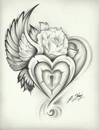 Heart Rose Tattoo Herz Tattoos Rose Tattoo Ideen Blumentattoos