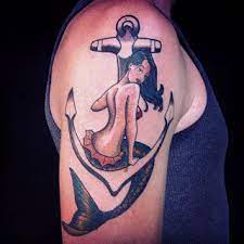 Check spelling or type a new query. Traditional Mermaid Anchor Tattoo Google Search Tattoos Pinterest Meerjungfrau Tattoo Tattoo Ideen And Tattoo Vorlagen