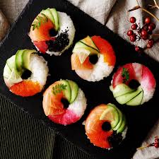 Lovely Ideas Sushi Donuts Sushi Donuts Food Sushi