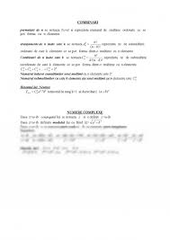 In matematica combinările se calculează folosind noțiunea de aranjamente și de permutări de unde va rezulta formula de calcul a combinărilor de n elemente luate câte k. Documentatie Formule Matematice 183248 Graduo