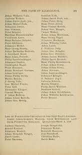 Names Of Foreigners Who Took The Oath Of Allegiance To The Province And State Of Pennsylvania 1727 1775 With The Foreign Arrivals 1786 1808 Egle William H The Borrowers Allegiant Internet Archive