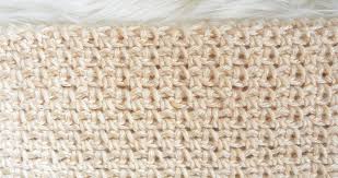 It lays flat with no curled edges and i love the texture! How To Crochet The Granite Or Moss Stitch Mama In A Stitch