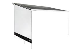 Quick and easy installation, easy to install panel slides into an aluminum rafter between awning cassette and lead rail. Thule Sun Blocker G2 Side Thule Usa