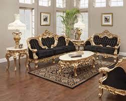 French Gold Leaf Living Room Set Antique Recreations Modern Living Room Furniture Sets Living Room Sets Furniture Antique Living Rooms