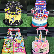 Teringat jiran ana , ida boleh buat tempahan kek harijadi, ana pun orderlah sebiji kek untuk raisha. Cantik Gambar Kek Hari Jadi Kartun