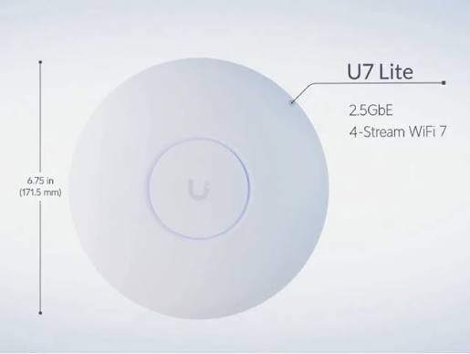 UBIQUITI UniFi U7 Lite, Access Point, WiFi 7