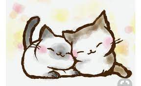 Pics of the cutest kittens, lots of purebred kitten photos, cutest kitten pictures and photos of adorable kittens. Cute Kittens Painted Rock Idea Kitten Drawing Cats Illustration Cute Cat Drawing