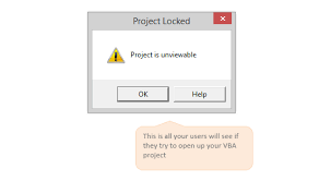 C# Protect Vba Macros In Excel | Password Protect Excel Vba Projects
