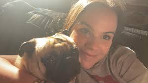 Newfie snuggling by the warm fire in NJ