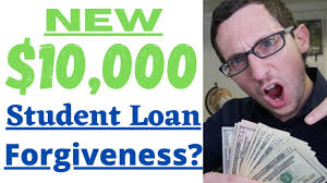 New 10 000 Stimulus Student Loan Forgiveness Bill New Heroes Act Youtube