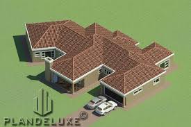In choosing a 3 bedroom 3 bath house plans you as a homeowner not only consider the effectiveness and functional aspects, but we also need to have a consideration of an aesthetic that you can get from the. 5 Bedroom Single Storey House Plan With Photos For Sale Plandeluxe