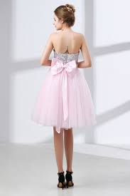 Only 89 Homecoming Dresses Beautiful Pink Bow Homecoming Dress With Sparkly Silver Sequins Homecoming Dresses Pink Prom Dresses Prom Dresses Short