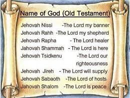 Some Of The Names Of God Jehovah Nissi Jehovah Rapha Jehova Jireh Names Of God God The Father Word Of God