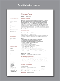 Debt Collector Resume Example Project Manager Resume Office Manager Resume Manager Resume