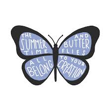 The Summertime And Butterflies All Belong To Your Creation Olivia Butterfly Lyrics Sticker In 2020 Stickers One Direction One Direction Store