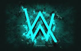 Want to see alan walker in concert? Download Wallpapers Alan Walker Logo Grunge Art Turquoise Stone Background Alan Walker Turquoise Logo Alan Walker Creative Art Turquoise Alan Walker Grunge Logo For Desktop Free Pictures For Desktop Free
