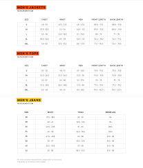 size guides