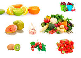 Resultado de imagen de alimentos ricos en VITAMINAS