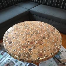 Endgrain Coffee Table Wood Slice Coffee Table Coffee Table Wood Coffee Table