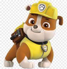 Aw Patrol Rubble Paw Patrol Png Image With Transparent Background Png Free Png Images Rubble Paw Patrol Chase Paw Patrol Paw Patrol Birthday