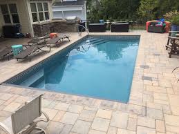 Pin By San Juan Pools On Ottawa Model By San Juan Fiberglass Pools Fiberglass Pools Rectangle Pool San Juan Pools