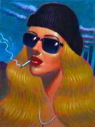 What colors are in the painting?