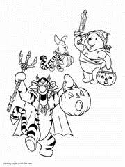 Free printable halloween coloring pages for kids. Disney Halloween Printable Coloring Pages