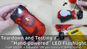 Take the charger and cut with scissors the charging end (if it's a smart phone, cut the usb end). Teardown And Testing A Hand Powered Led Flashlight Youtube