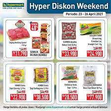 *spesial promo termurah minggu ini untuk hypermart lovers!* jangan sampai ketinggalan promo nya dan temukan berbagai keuntungan setiap harinya di hypermart magical celebration, diskon sebulan penuh , dijamin pasti untung setiap hari!!! Terbaru Promo Jsm Hypermart 23 26 April 2021 Hyper Diskon Weekend