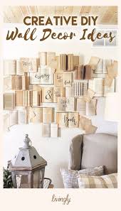 Creative Diy Wall Decor Ideas Creative Wall Decor Decor Home Diy