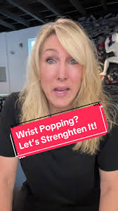 Wrist popping? Let’s strengthen it! The key here is being intentional with  the movements. Slow and steady wins the race! In every exercise you want to  hold the movement for 5-10 seconds. Our goal is ...